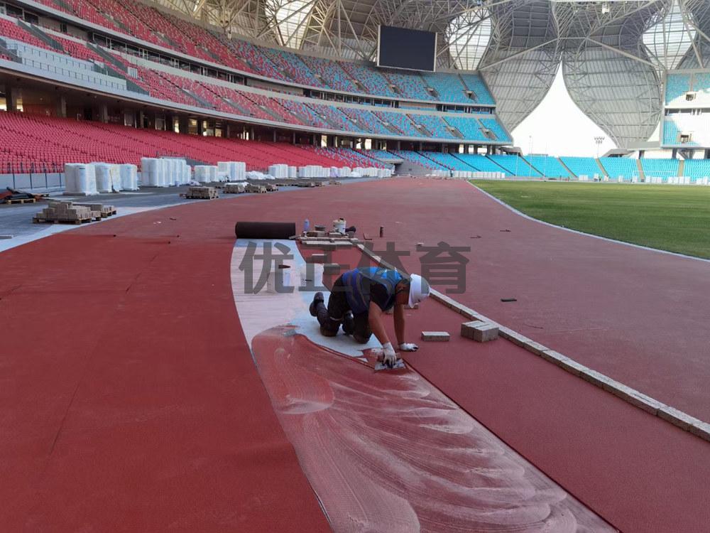 南平预制型橡胶跑道每平方米的价格